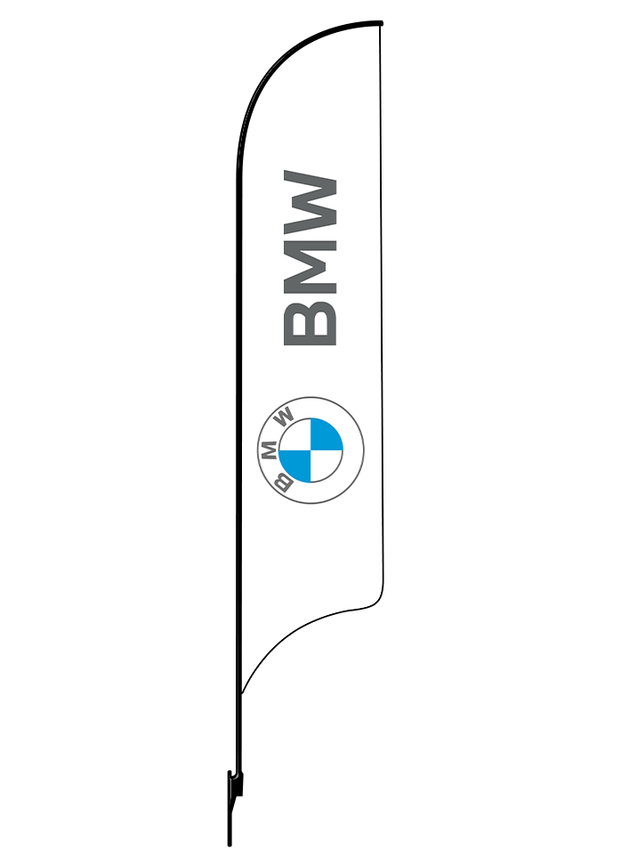 15ft BMW Logo 01 Feather Flag