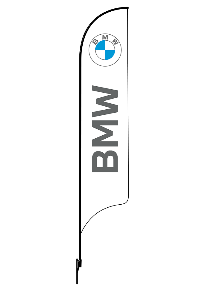 15ft BMW Logo 03 Feather Flag