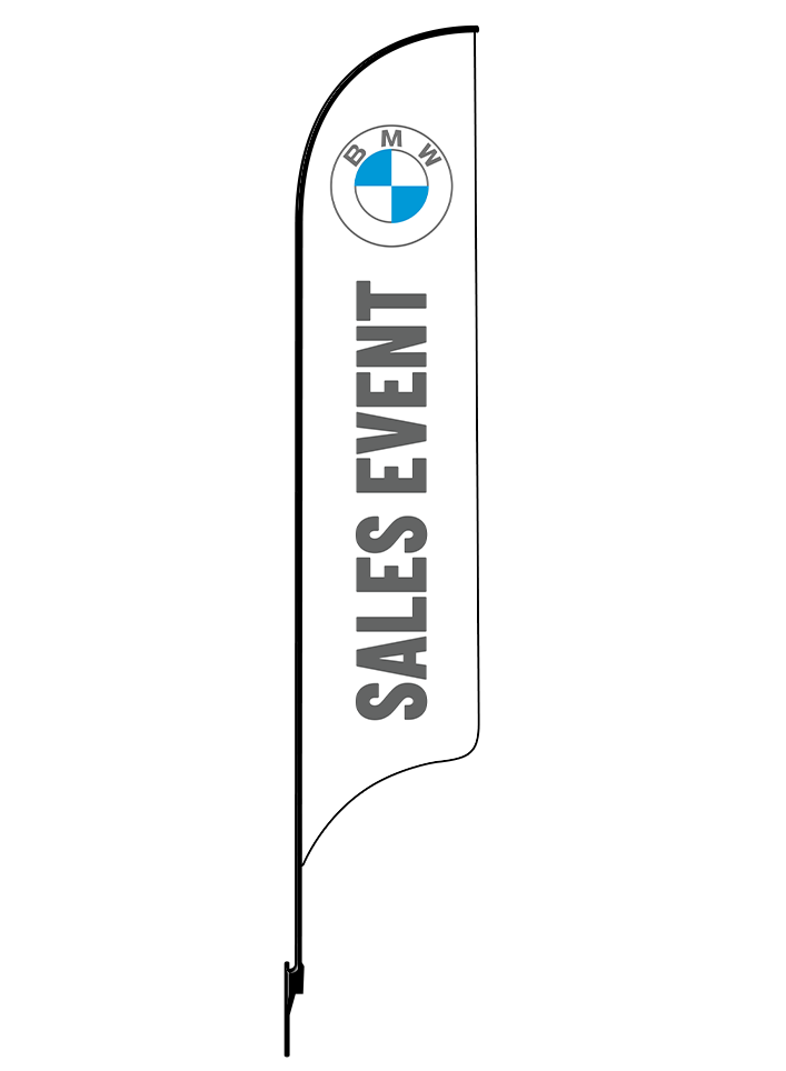 15ft BMW Logo Sales Event Feather Flag