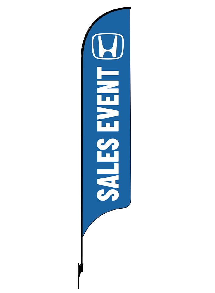 15ft Honda Logo Sales Event Feather Flag