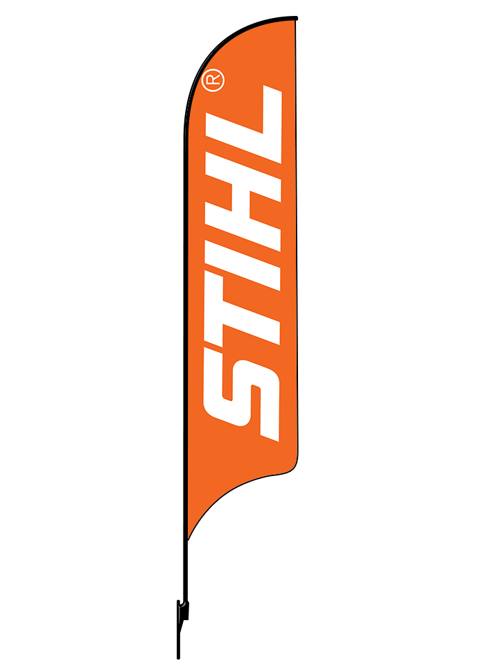 15ft Stihl Logo Feather Flag
