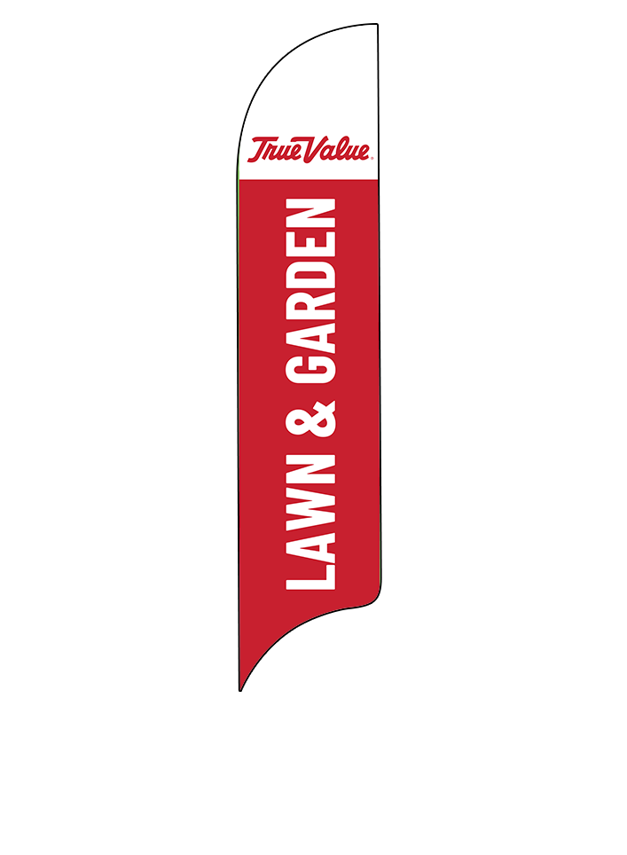 15ft True Value Logo Lawn & Garden Feather Flag