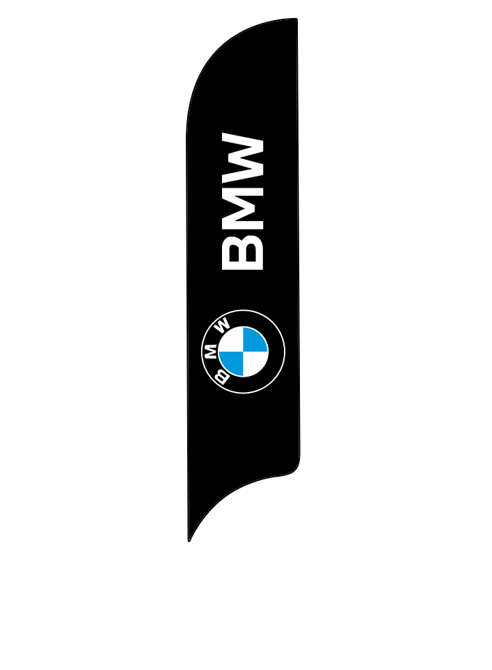 15ft BMW Logo 01 Feather Flag