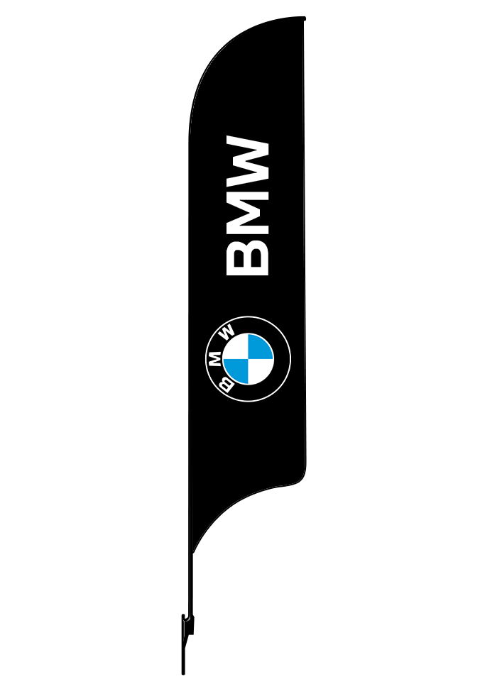 15ft BMW Logo 01 Feather Flag