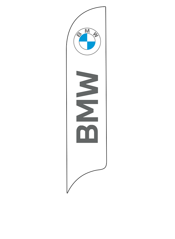 15ft BMW Logo 03 Feather Flag