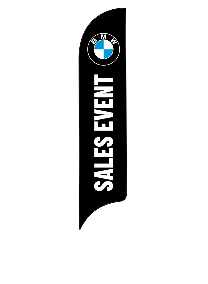 15ft BMW Logo Sales Event Feather Flag