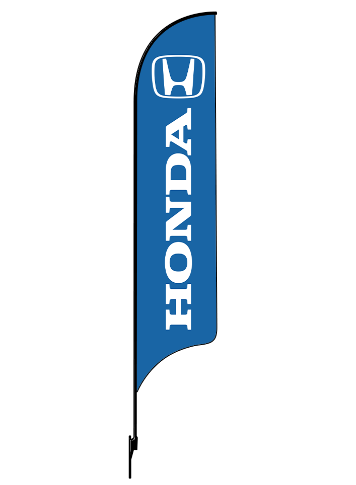 15ft Honda Logo Feather Flag