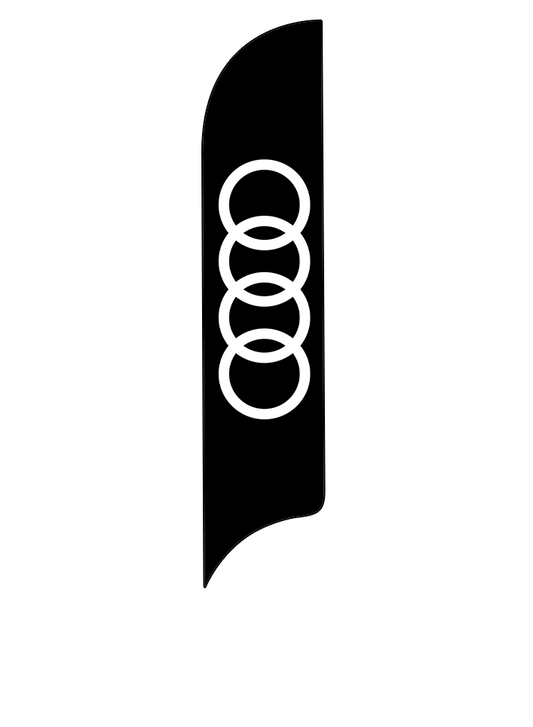 15ft Audi Logo 02 Feather Flag
