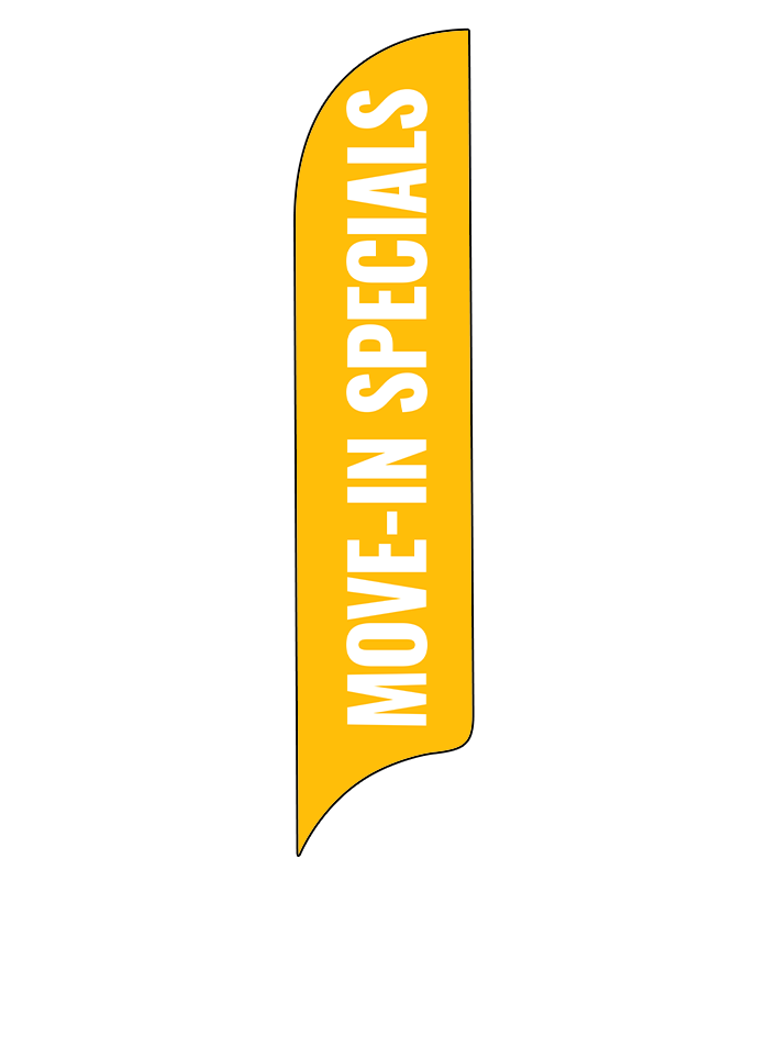 15ft Gen Move-In Specials Feather Flag
